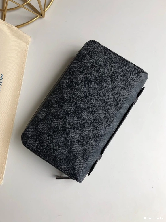 AAA Pruses Bags WALLET XL ZIPPY Vuitton Louis 0804